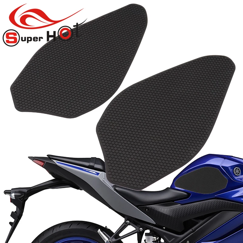 

For YAMAHA YZF R3 R25 R 3 25 YZFR3 Motorcycle Accessories Tank Traction Pad Side Gas Knee Grip Protection Sticker Protector
