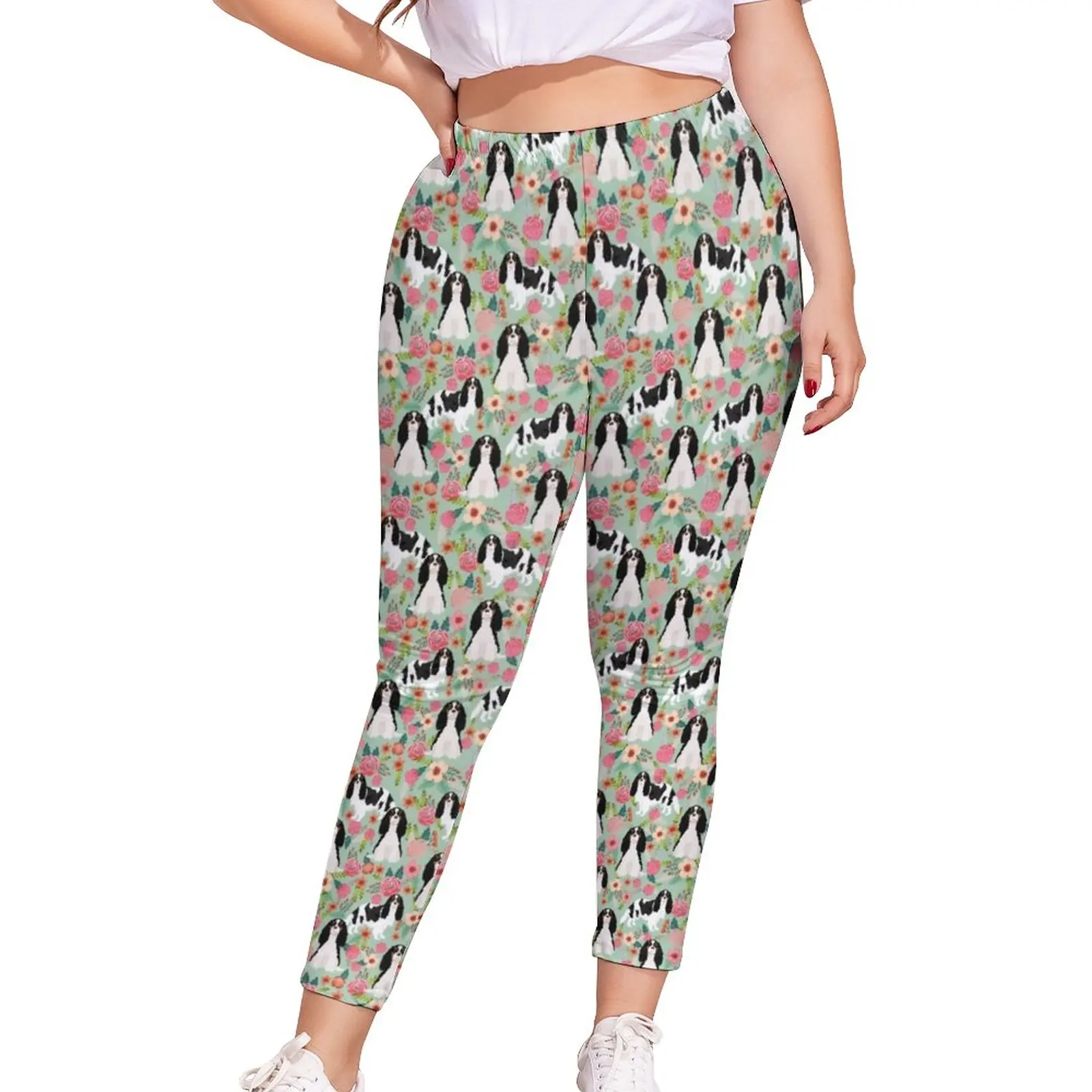 

Женские леггинсы с завышенной талией