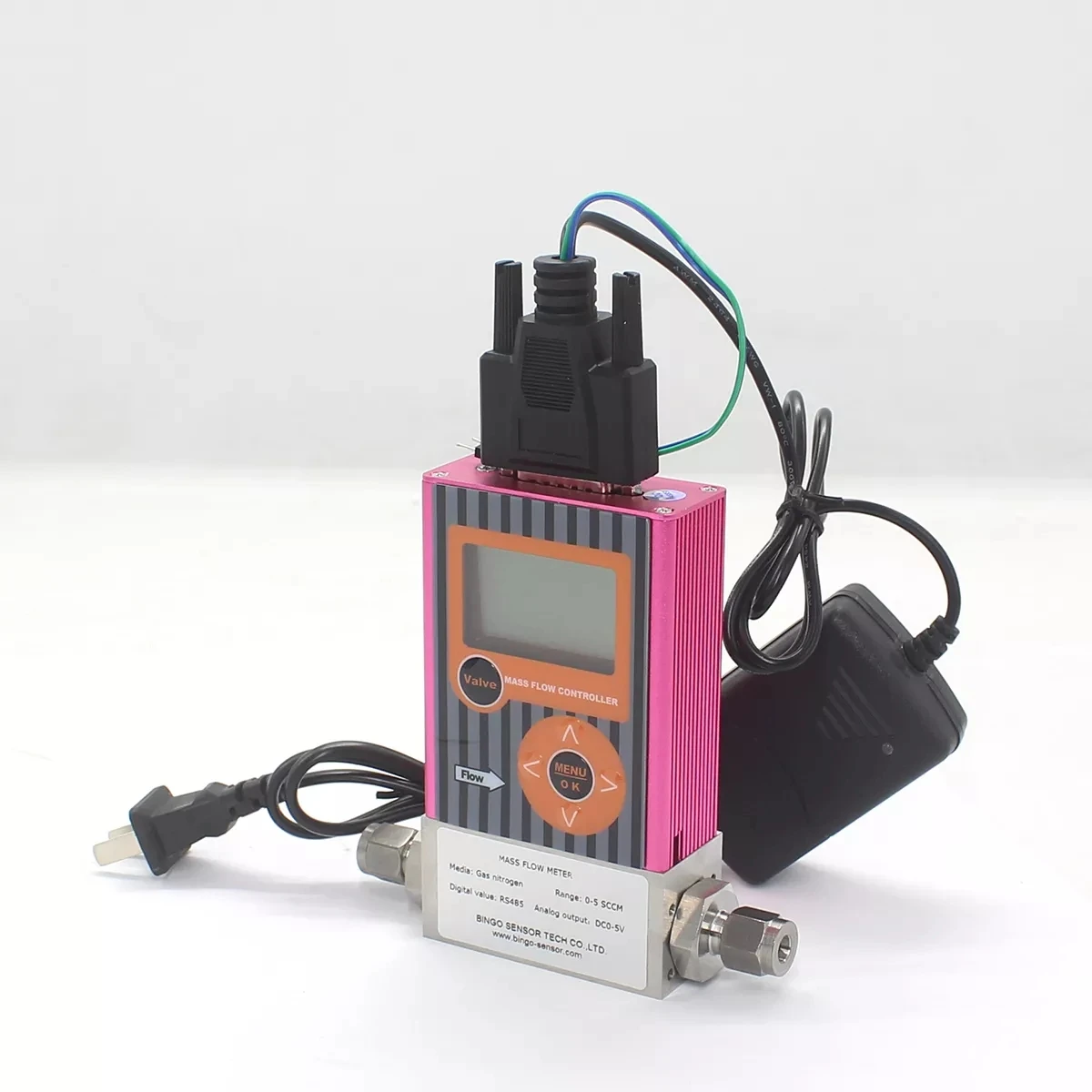 

Digital Hydrogen Gas Flow Calibrator Meter FlowMeter