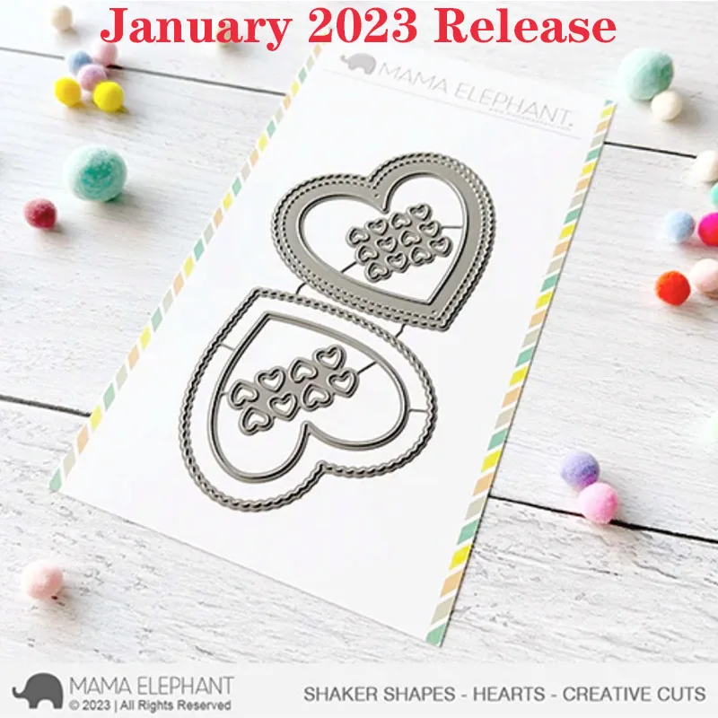 

Сердца февраль 2023 выпуск металлические Вырубные штампы для рукоделия тиснение создание бумаги шаблон для изготовления поздравительных открыток сделай сам ручная работа