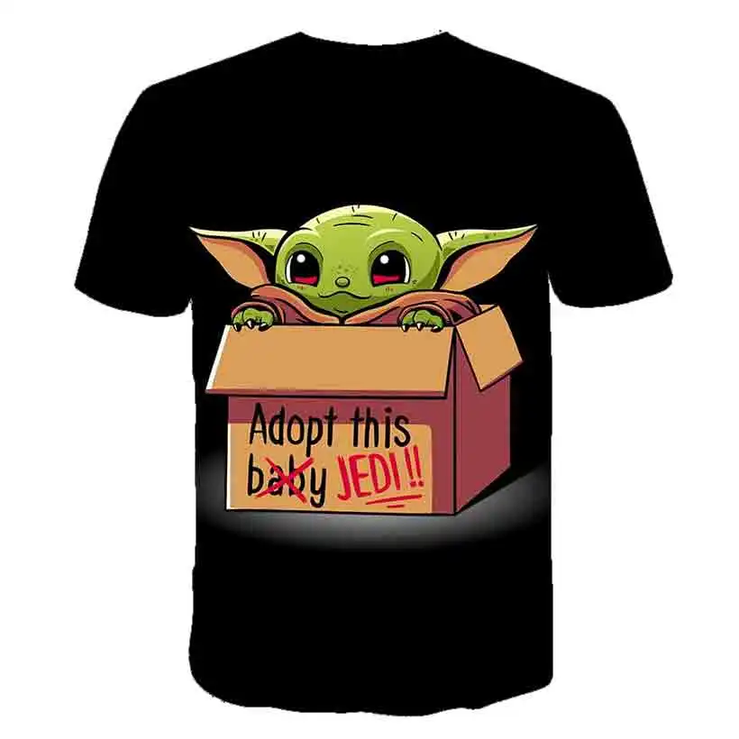 Детская футболка Мастер Йода из м/ф Звездные войны |