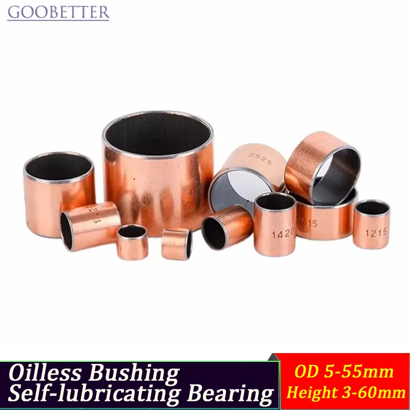 

SF-1 Самосмазывающаяся втулка с внутренним диаметром 3-60 мм/OD 5-55 мм Подшипник без обслуживания для конвейера экскаватора