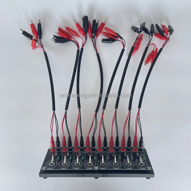 8-канальная испытательная плата с кабелем и дополнительным разъемом для