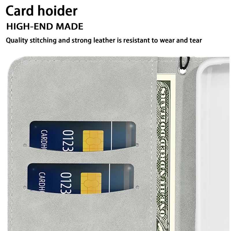 Wallet Flip Leather Case For Samsung Galaxy S23 Ultra S22 Plus S21 FE S20 FE A04s A12 A13 A14 A32 A33 A51 A52 A53 A71 A72 A73