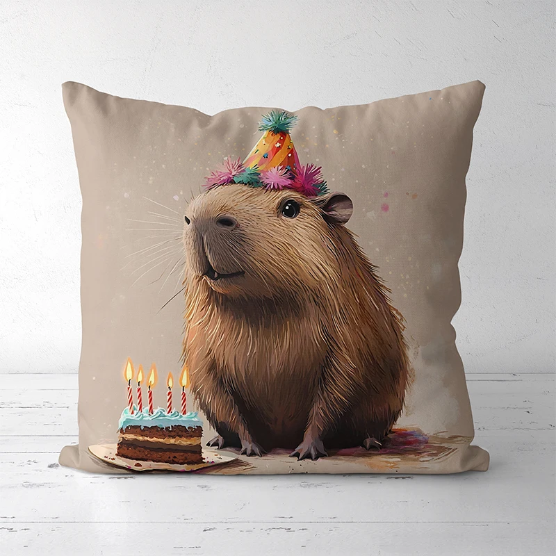 

Наволочка с капибарой