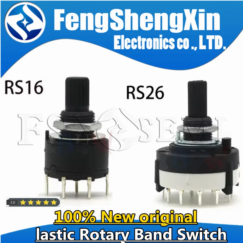 

Пластиковый поворотный переключатель FSXSEMI RS16/RS26