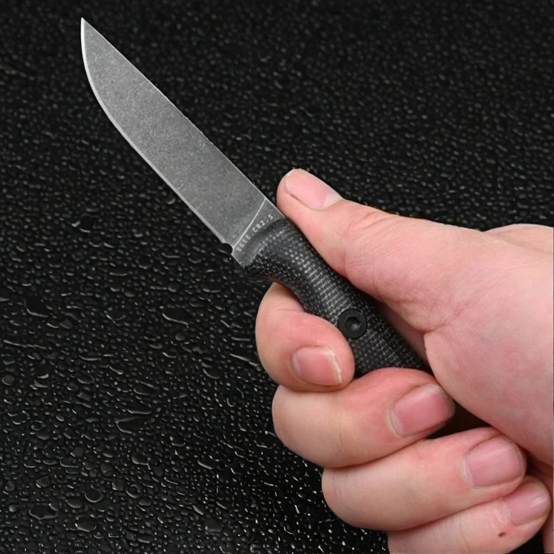 DC53 Стальной льняной нож с ручкой уличный тактический для кемпинга портативный