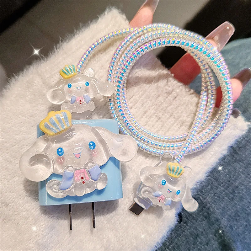 Зарядное устройство Hello Kittys кабель для передачи данных защитный и обмоточный