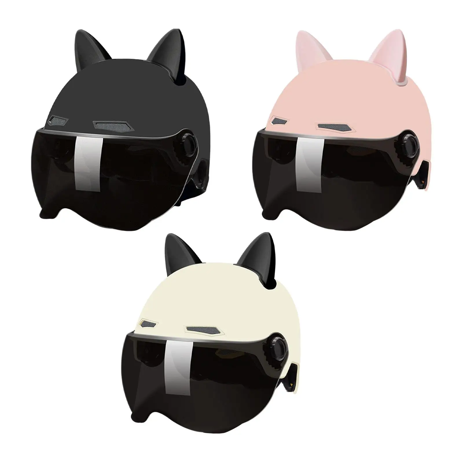 

Motorcycle with Visor Removable Sun Visor for Men Women Riding