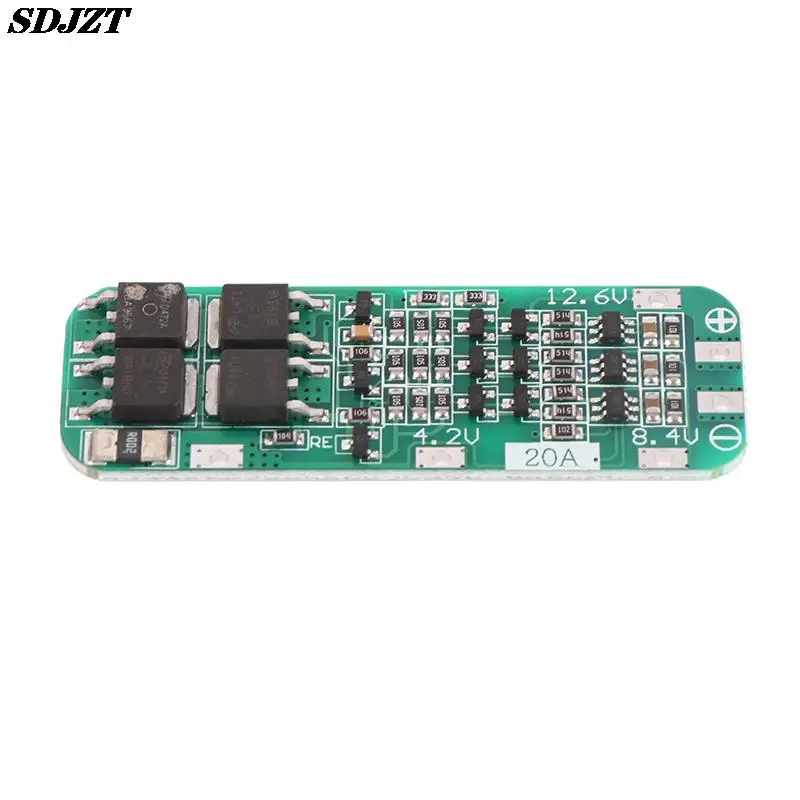 

3S 20A Li-ion Lithium Battery 18650 Charger PCB BMS Protection Board For Drill Motor 11.1V 12V 12.6V Lipo Cell Module