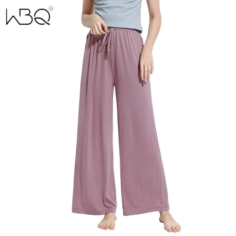 

Cotton Pajama Pants For Women Solid Color Casual Homewear Pants Soft Pajama Pants Homewear Women's pants