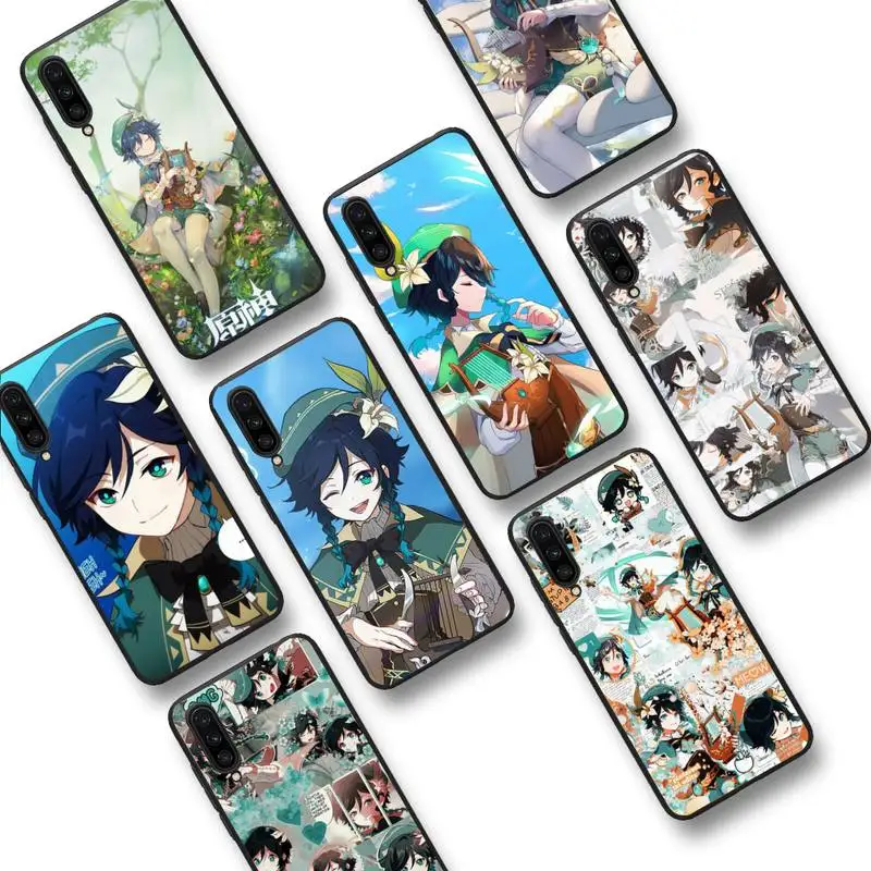 

MaiYaCa Game Genshin Impact Venti Cute Phone Case for Redmi 8 9 9A for Samsung J5 J6 Note9 for Huawei NOVA3E Mate20lite cover