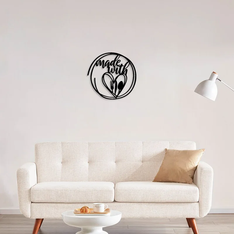 Металлические Вывески С Монограммой Декор Для Кухни Настенный В Форме Сердца