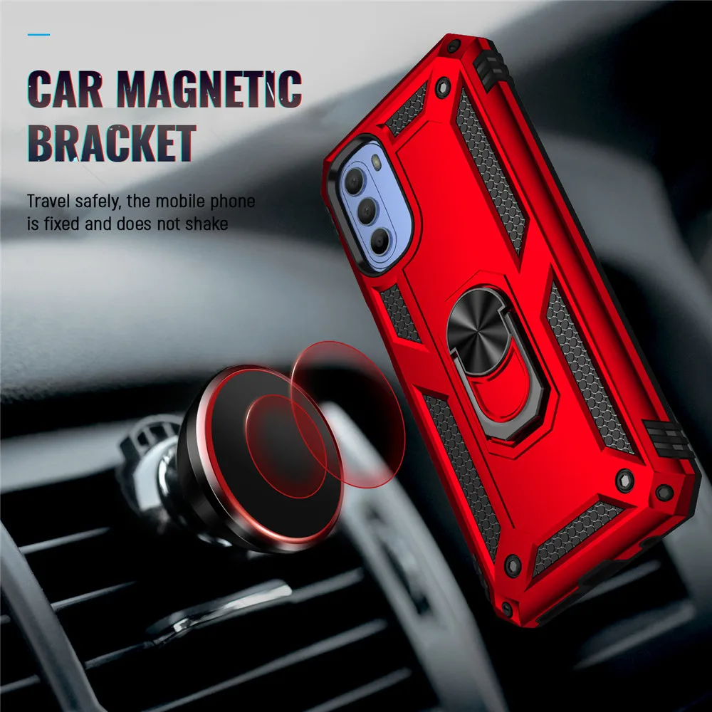 

For Moto G31 Case Armor Shockproof Cover For Moto G51 G41 G71 G31 Edge 20 Pro Lite G60S G60 G50 G30 G20 Power G9 Plus Play E7
