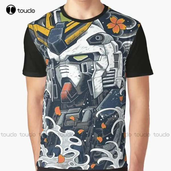 

Nu Gundam Awesome Graphic T-Shirt Custom Aldult Teen Unisex Digital Printing Tee Shirts Custom Gift Xxs-5Xl Streetwear