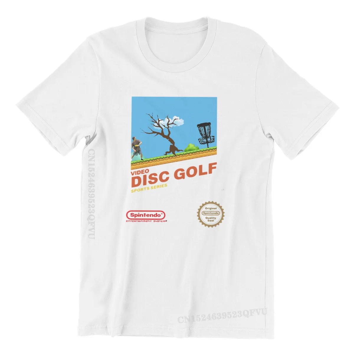 

Spintendo Special Tshirts Disc Golf Baskets Throw Sport Comfortable Creative Graphic Men T Shirts Stuff Hot Sale