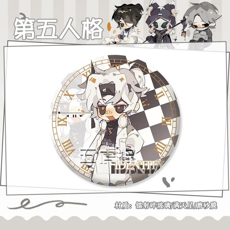 Аниме Личность V Luca Balsa Ithaqua Иосиф деаулниерс Aesop Карл студент рюкзак Кнопка Одежда