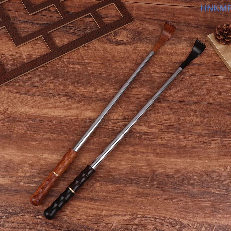 Регулируемый скребок для спины из сандалового дерева массажная палочка