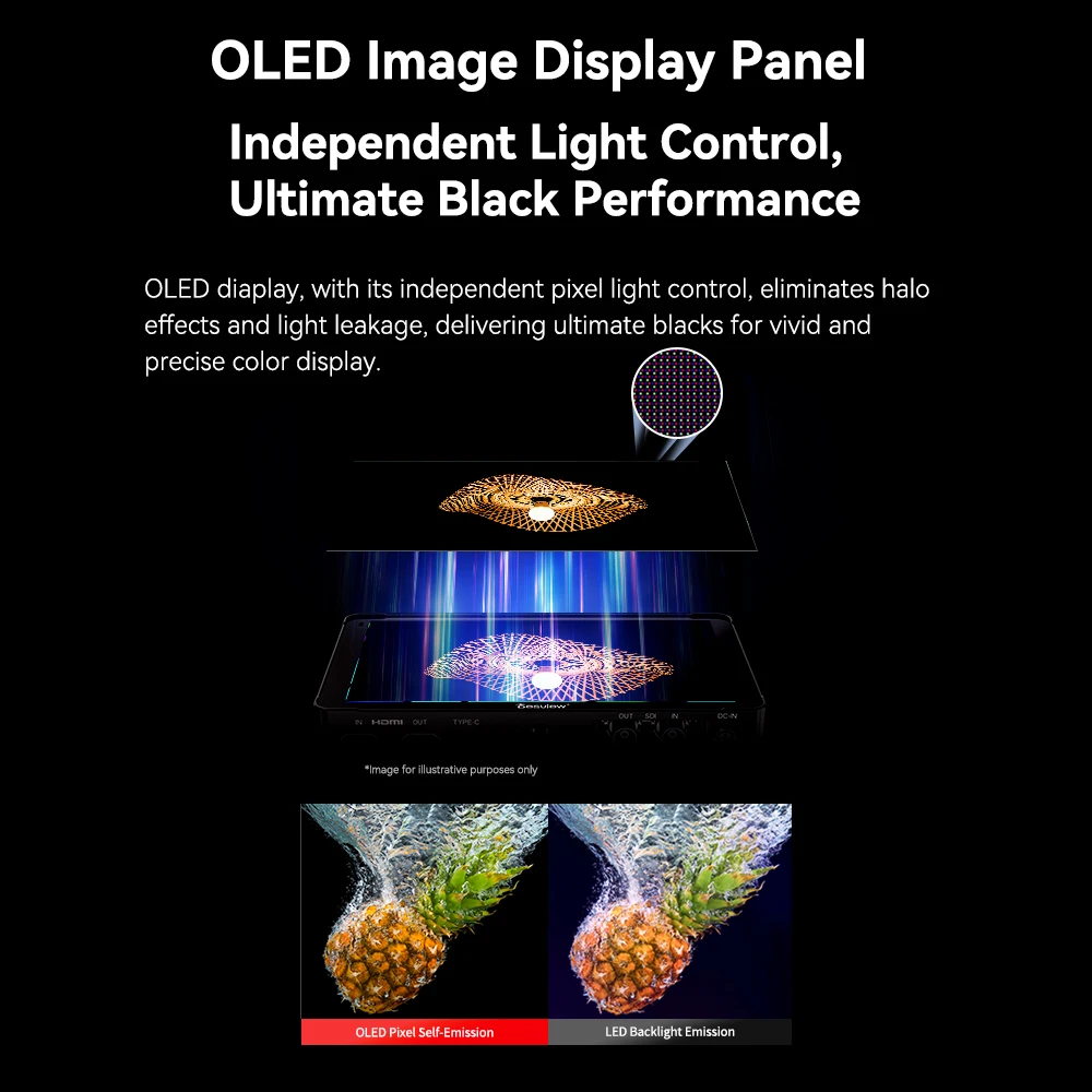 Дисплей для камеры Desview OL7/OL7S 4K60 HDMI-совместимый