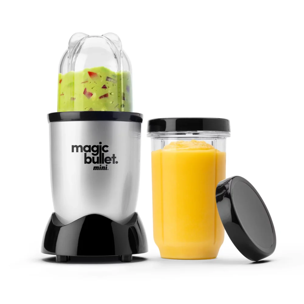 Mini 14 Oz. Compact Personal Blender Silver/Black