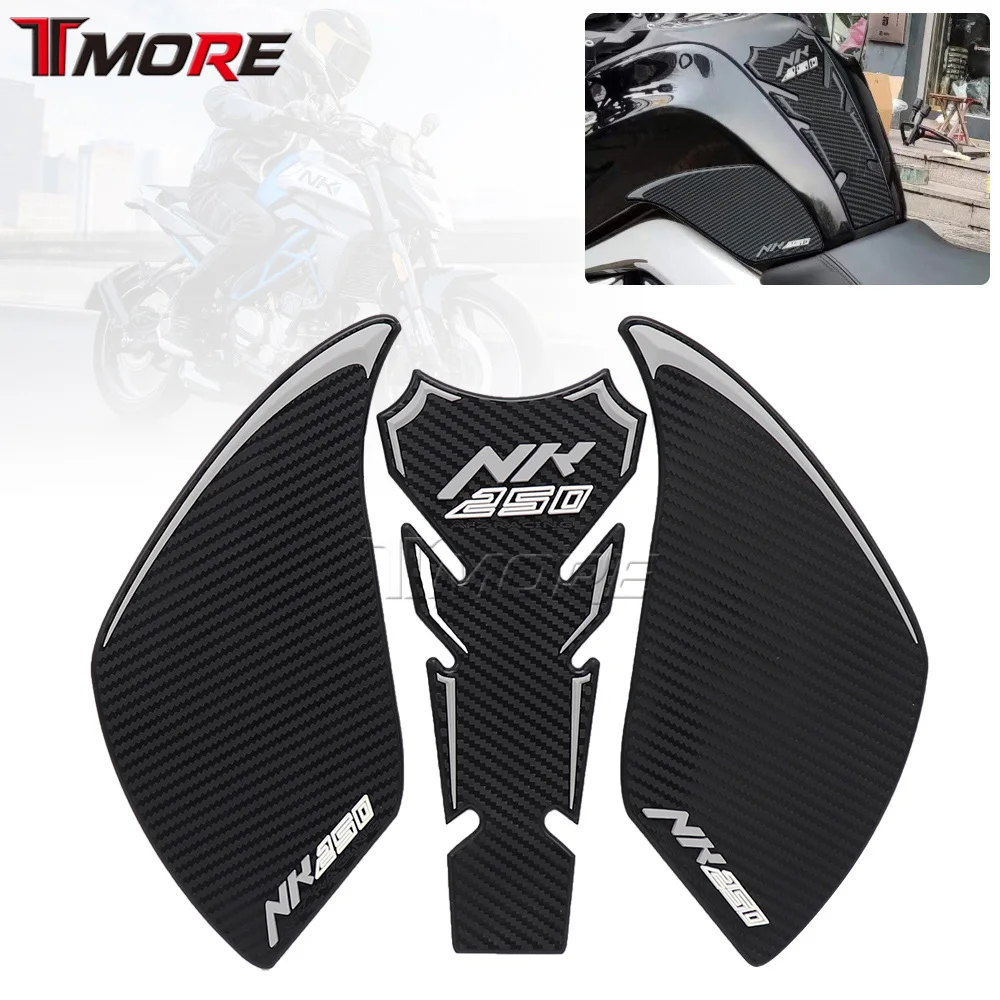 

For CFMOTO CF 250NK NK250 CF250 NK 250 NK NEW Motorcycle Fuel Tank Pad Protector sticker Side Pad Knee Grip Decal Kit Decoration