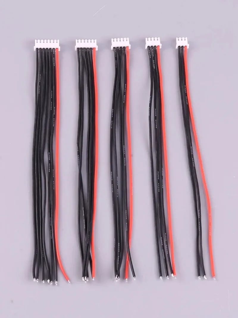 2S 3S Φ 6S 22AWG мягкий силиконовый кабель баланс перезаряжаемой батареи 20 см баланса