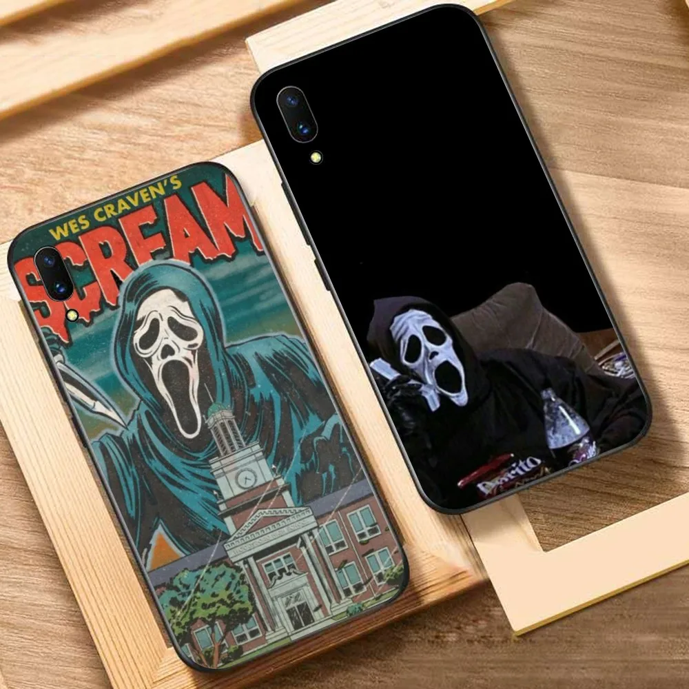 

Scream Ghost Horror Phone Case For Huawei Y9 6 7 5 Prime Enjoy 7s 7 8 plus 7a 9e 9plus 8E Lite Psmart Shell