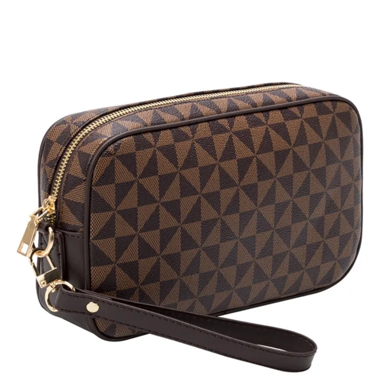 

Brand Wrist Pack For Business Clutches Clutch Bags Quality Luxury High Wallets Men Male Purse Bags Money Man Long Phone Bags