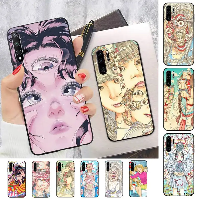 

shintaro kago Horror cartoons Phone Case for Huawei Honor 10 i 8X C 5A 20 9 10 30 lite pro Voew 10 20 V30