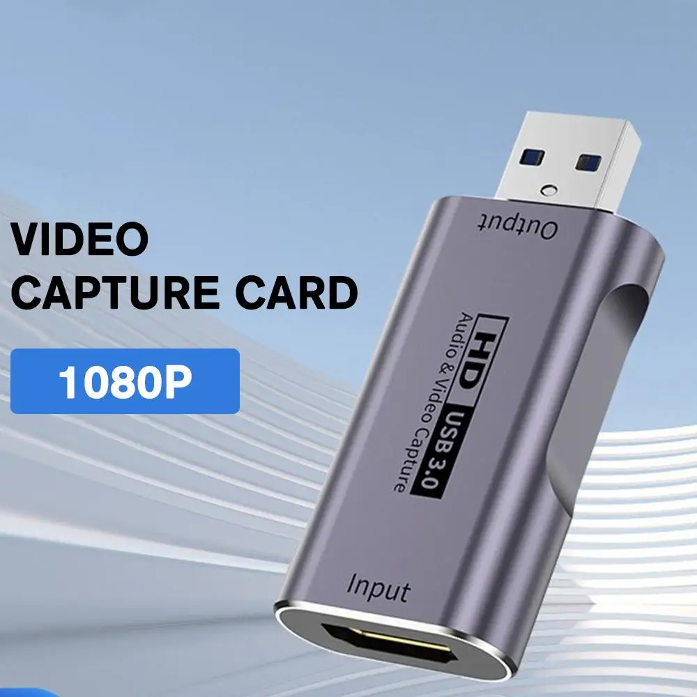 

For PS5 Gaming SLR Camera 4K HD Input 1080P60 Recording Live USB3.0HD Components And Computer Video Capture Card Hardware I0M7