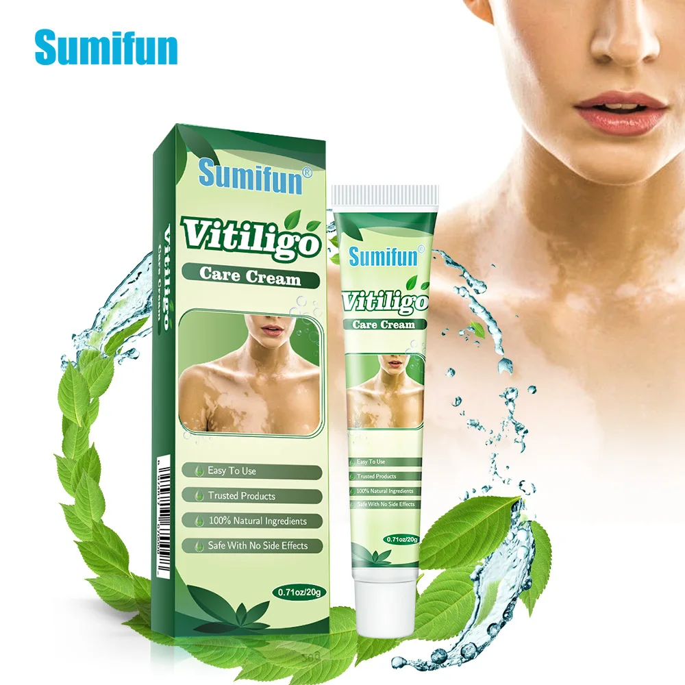 Лечебный крем Sumifun для Vitiligo антибактериальная мазь с белыми пятнами