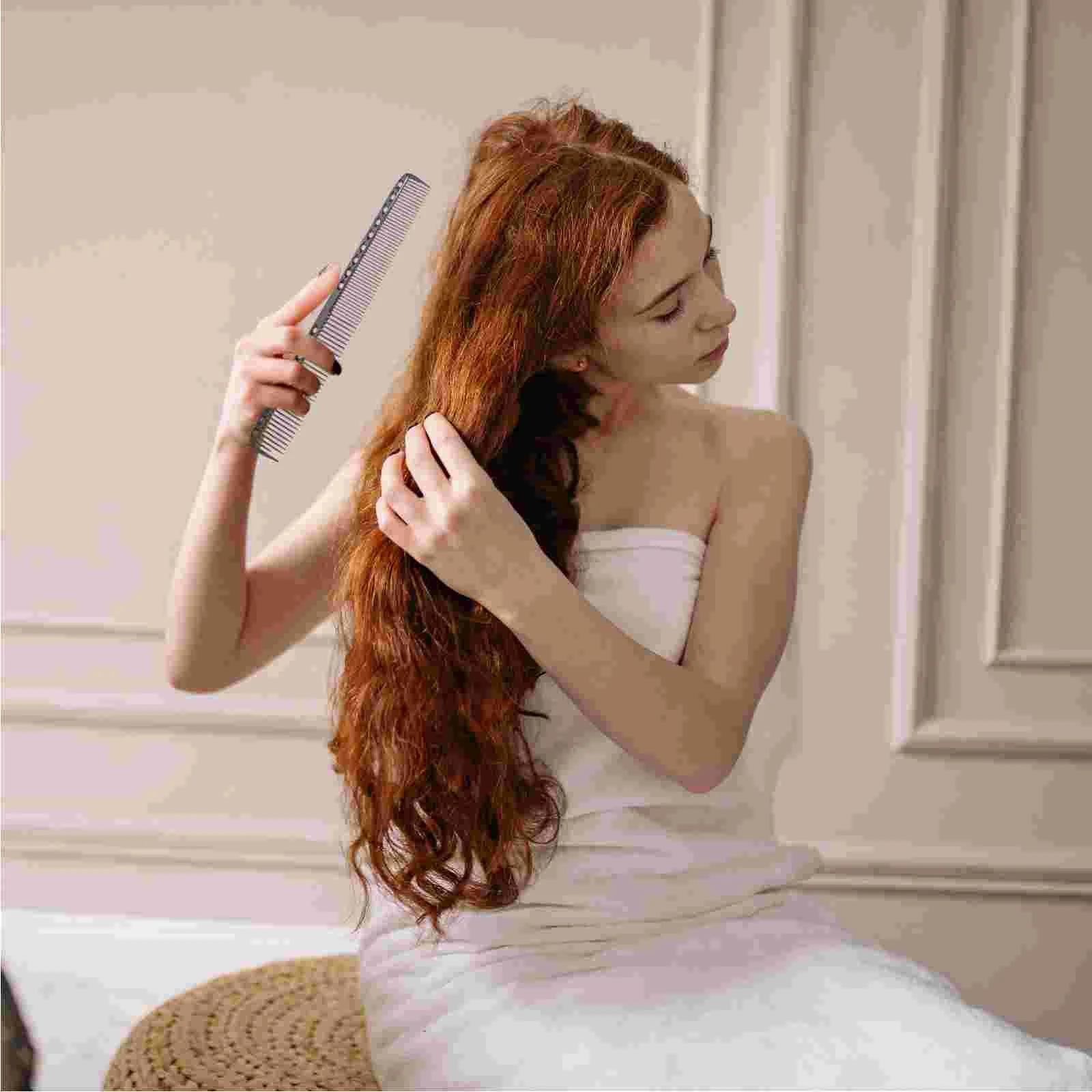 

Style Comb Stainless Steel Hair Mens Scissors Women Man Hair Teasing Comb