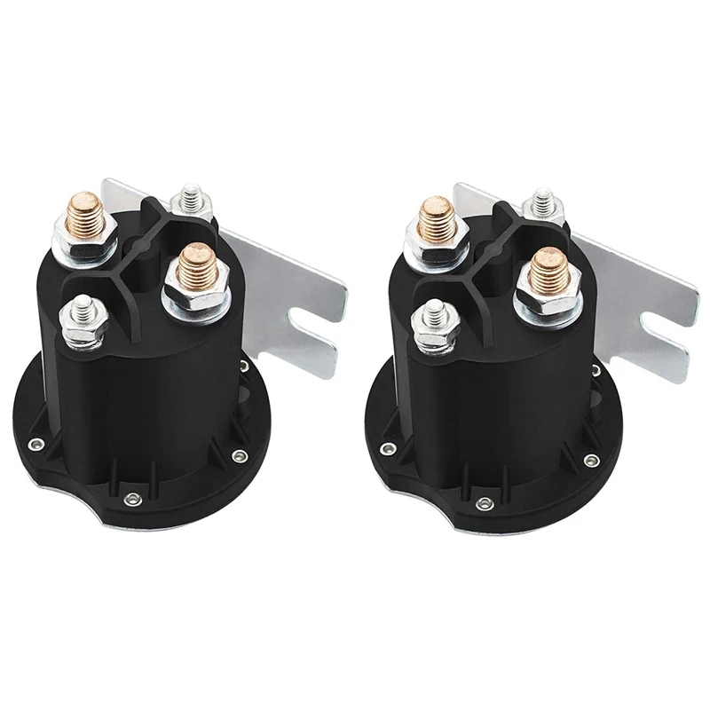 

2X 48V Solenoid Relay For E-Z-GO TXT 2008 & Up Golf Carts 612711 Electric 48V TXT & All 48 Volt MPT 800/1000 Vehicles