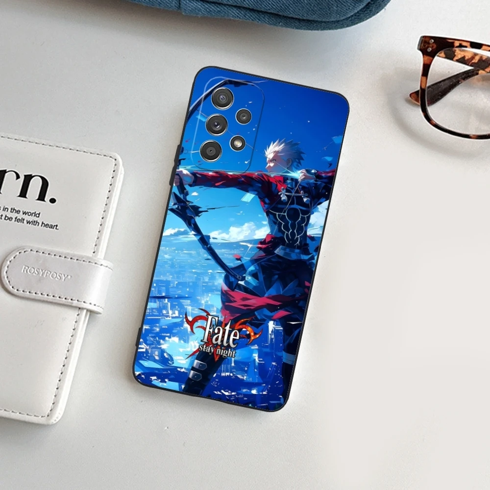 Чехол для сотового телефона Fate Night Archer Emiya Samsung Galaxy Note 20 10 Plus Ультрачерный мягкий