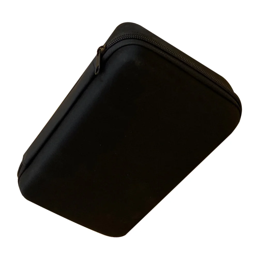 

Waterproof Containers Thumb Piano Storage Box Portable Kalimba Case Shockproof Bag 22x15cm Simple Black Oxford Cloth Eva