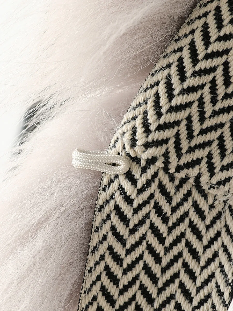 Fox fur coat women short style sleeveless 2022 new fashion casual V-neck winter vest