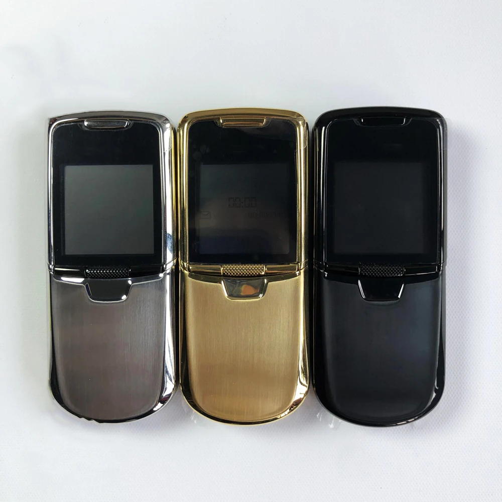 Оригинальный 8800 Классический мобильный сотовый телефон 2G GSM  трехдиапазонный разблокированный Русский Арабский Иврит Клавиатура сделано  на 2005, 3 цвета на выбор | AliExpress