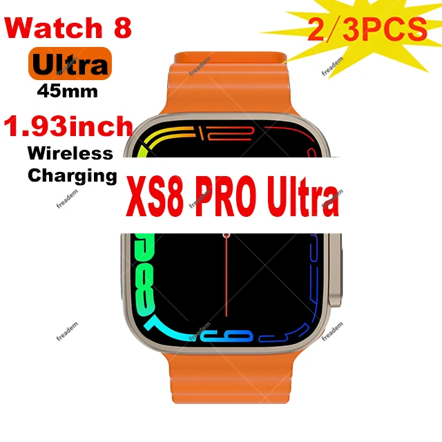 

Iwo Series 8 Ultra XS8 Pro Ultra Smart Watch Men Women 45mm HD Screen Bluetooth Call Wireless Charging Sports Smart Watch