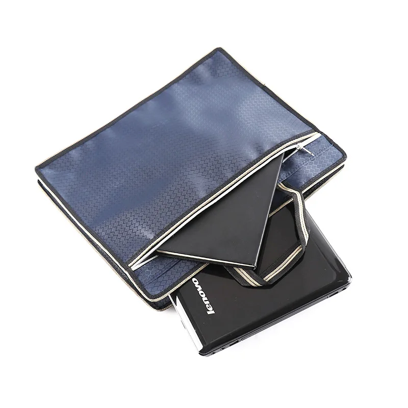 

Document Briefcase Cloth Zipper Information Laptop Waterproof Oxford Type Bag Portable File Bag Conference Travel Bag Business