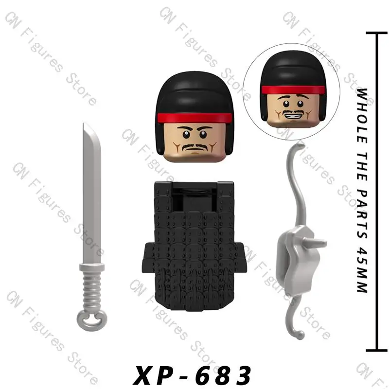 Фигурки козуита династии Хань Империя Древние войны солдаты аксессуары