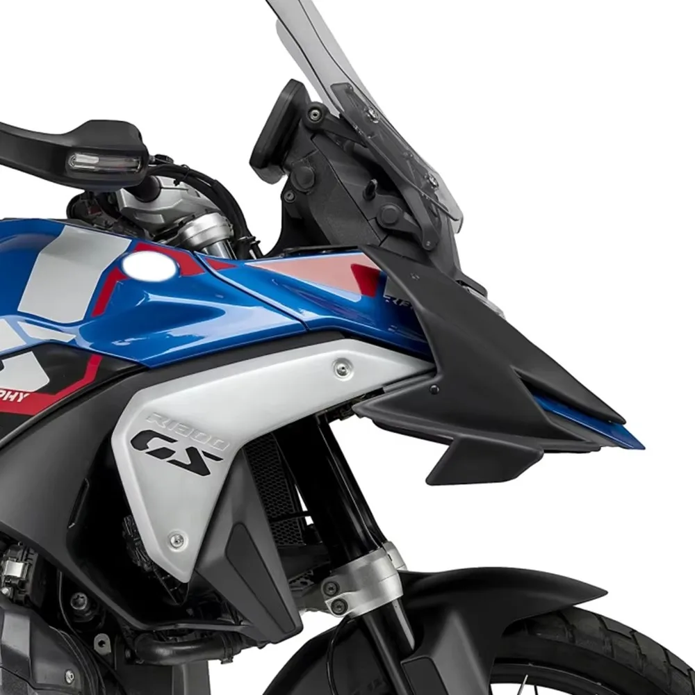 Фото Для мотоцикла BMW R1300GS 2023-2026: Аэродинамические боковые спойлеры (дефлекторы) из ABS-пластика для модели Naked №3