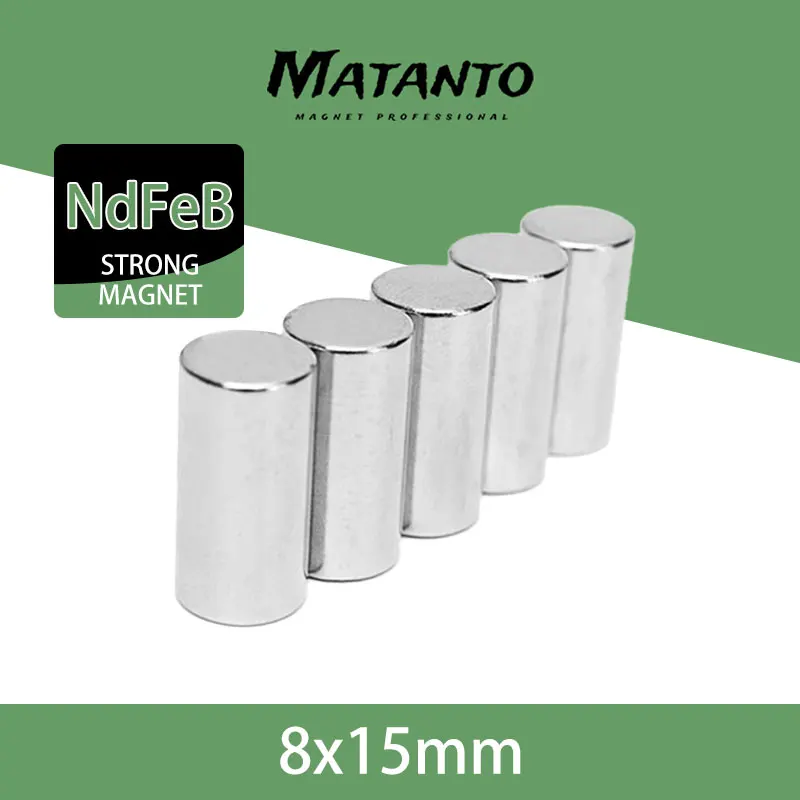 5/10/20/50 шт. 8x15 мм супер мощный сильный магнит 8 x 15 толстый постоянный неодимовый