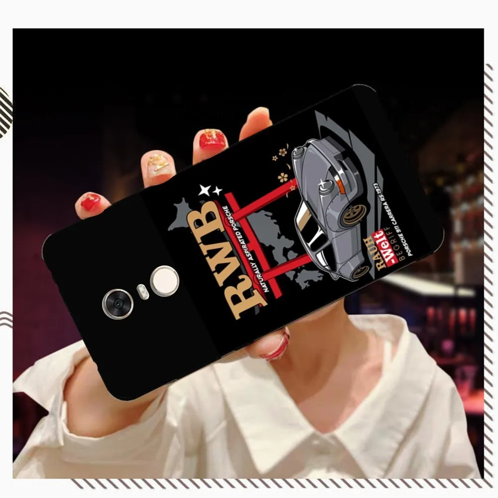 Japan Sports Car Jdm Drift RWB 911 964 933 Phone Case For Redmi 5 6 7 8 9 10 Plus Pro A GO K20 K30 K40 F3