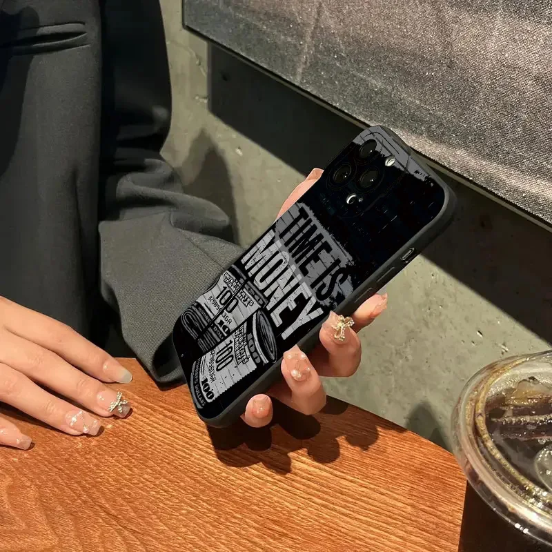 Чехол для телефона iPhone 16 Pro Max 15 14 13 12 11 XS X XR 7 8 Plus SE 2022 защитный силиконовый чехол