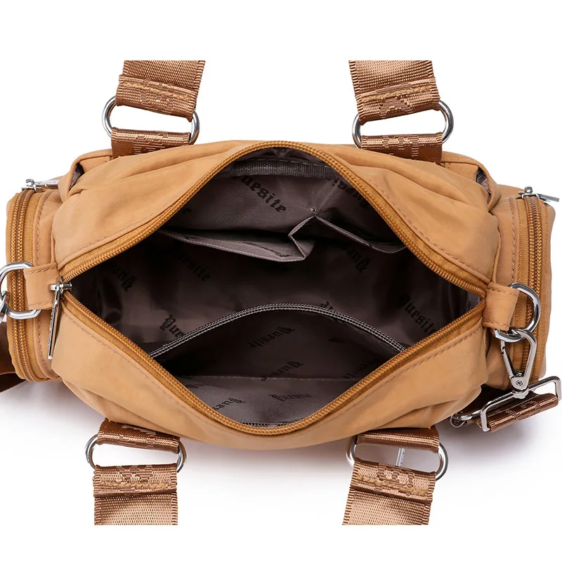 Женская сумка через плечо Корейская версия с несколькими отделениями