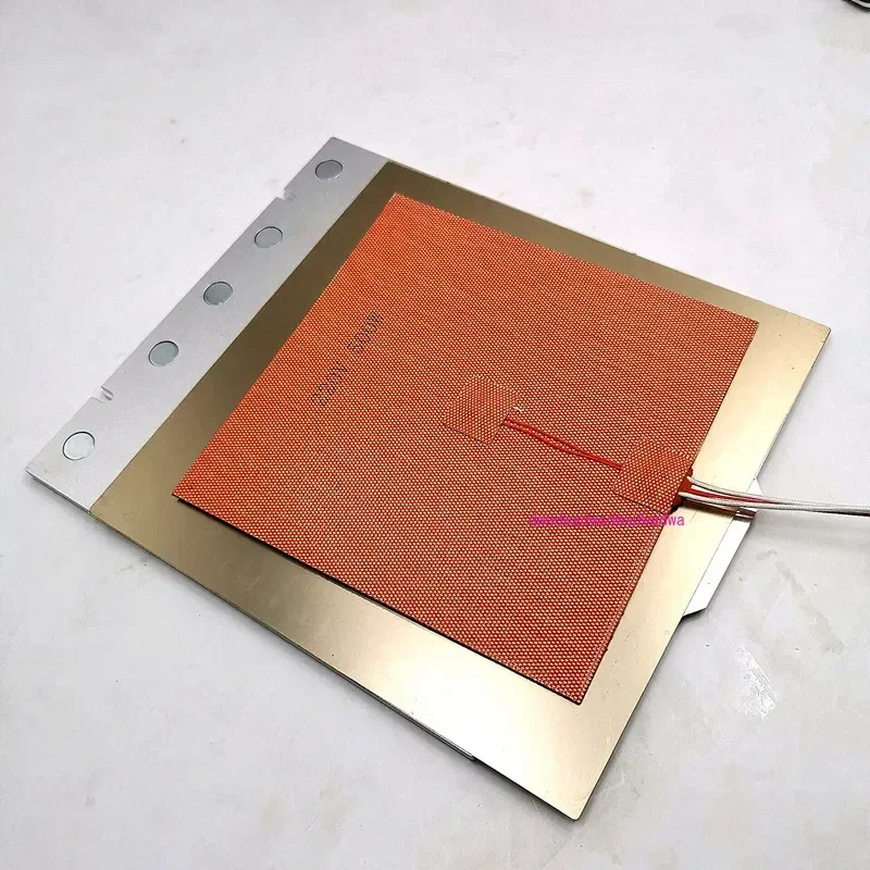 Funssor 1 set Voron 2.4 3D printer MIC6 aluminum magnet build plate PEI heated bed silicone heater 110/220V 250/300/350mm size
