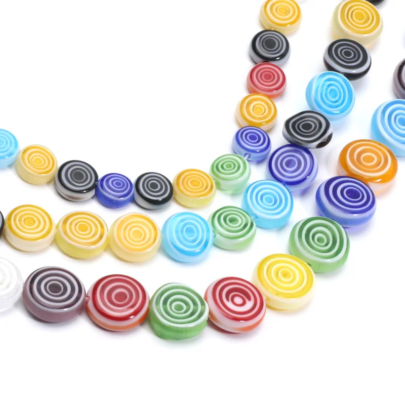 Бусины в форме пончика 6 8 10 12 мм