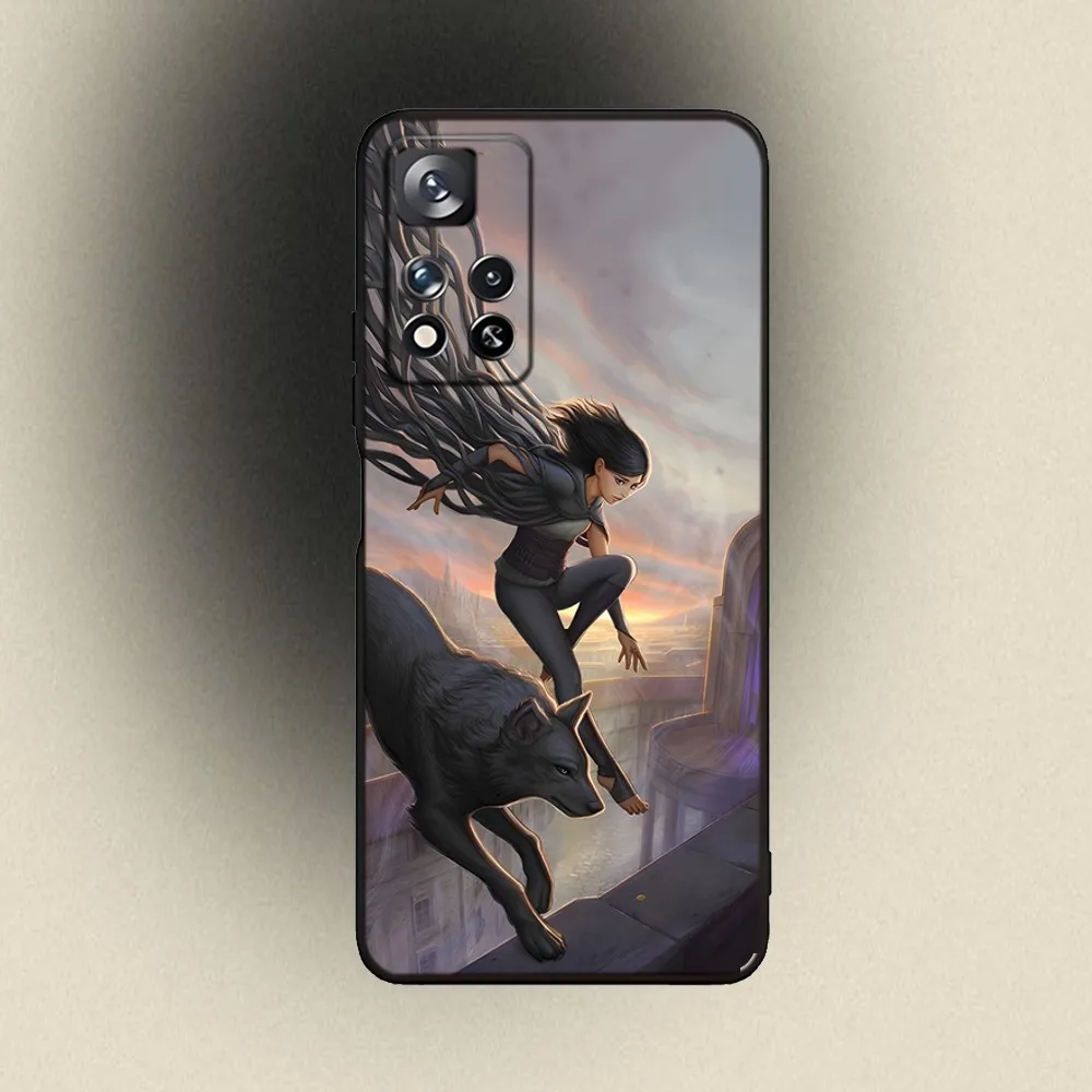 Чехол для телефона Mistborn Trilogy Vin Samsung Galaxy A20 A21s A22 A31 A32 A52 A53 A72 73 A80 A91 Мягкий черный