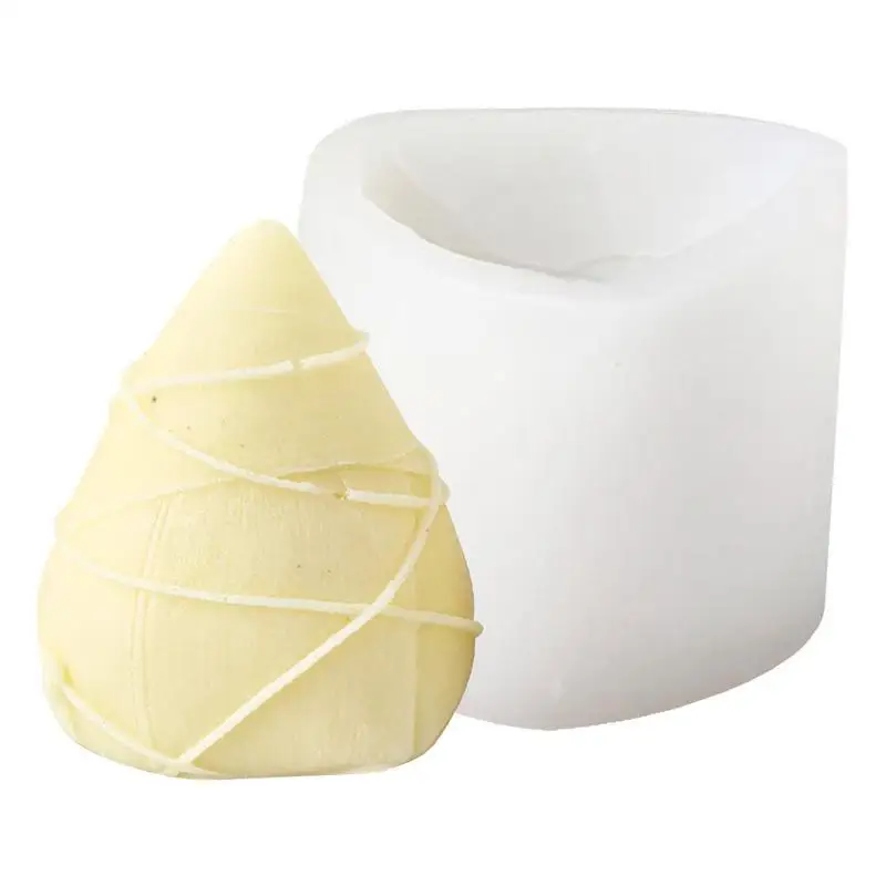 Soft Silicone Cake Moulds Dragon Boat Festival Zongzi Mousse Molds Kitchen Rice Dumpling Mold Chinese Pastries Baking Tools