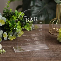 acrylic table sign for wedding acrylic table numbers signages mirror table numbers birthday party table card holder name tag